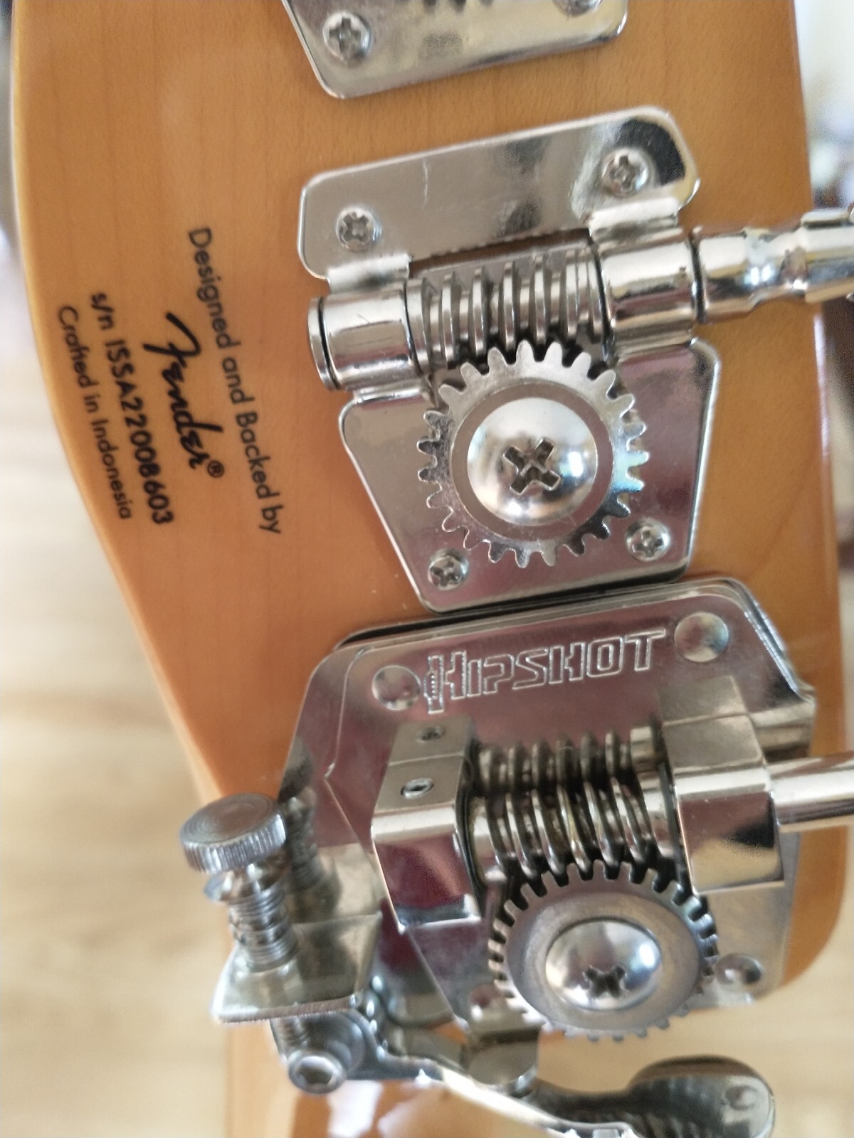 Fender Squire 50's Classic Precision Bass Lindy Fralin Pickup & Hipshot