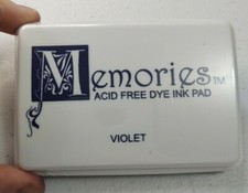 Memories Violet Stamp Ink Pad New  A2