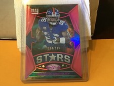 Saquon Barkley CS-2  Panini Certified Football Stars Pink 174/199 Giants Nice 