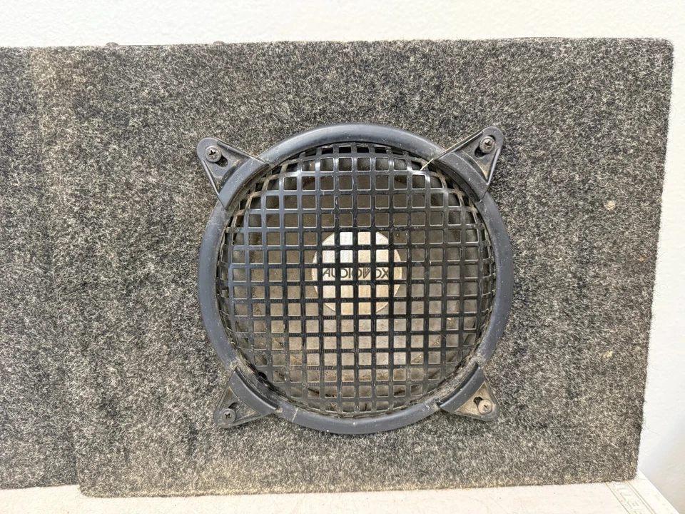 2 件 10 英寸低音炮外壳地毯老式 1990 年代 - MTX? — 第 2/4 张图片