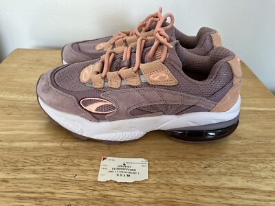 PUMA Cell Venom Running Shoes Elderberry/Peach Womens Size 6.5