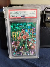 2017-18 Jayson Tatum Panini Prestige #3 Rookie Class CRYSTAL PSA 10 🔥POP 8🔥.. 