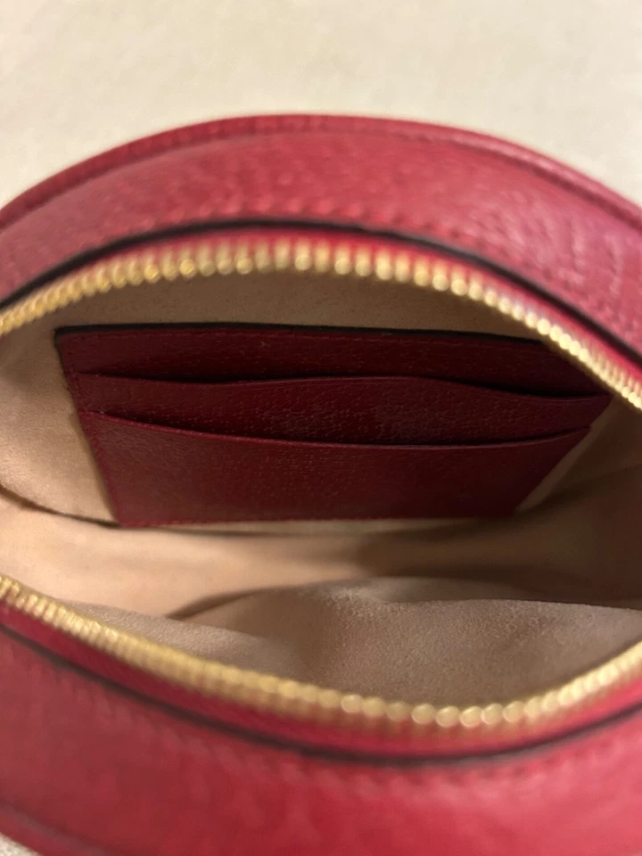 Mini mochila Gucci Ophidia GG Supreme de lona y cuero auténtica ligeramente usada Foto 4 de 4