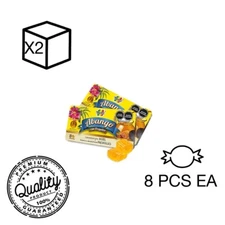 X2 TROUGH HONEY 🍯 HARDCANDY ABANGO & PROPOLEO 8 PCS EA DELICIOUS AND EFFECTIVE