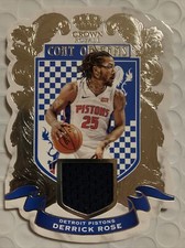Derrick Rose - 2020-21 Panini Crown Royale COAT OF ARMS SP