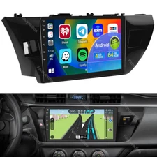 CarPlay For Toyota Corolla 2014-2016 Android 15 Car Radio Stereo 4+64GB GPS Navi