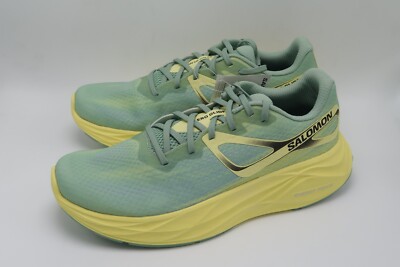 Salomon Aero Glide Granite Green Yellow Iris L47122500 new size 10.5