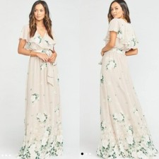 Show Me Your Mumu Audrey Maxi Dress in Bouquet Toss Size XS NWOT