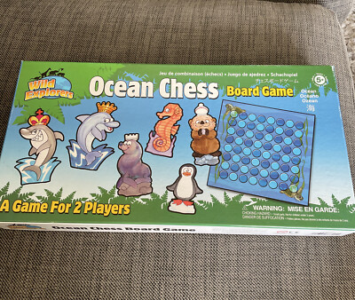 Ozean Schach Brettspiel von Wild Explorer für Kinder 5+ Jahre