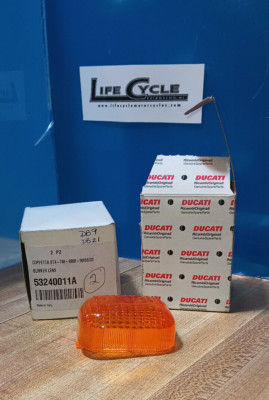 DUCATI INDICATOR LENS 2 PCS 53240011A #219 | eBay