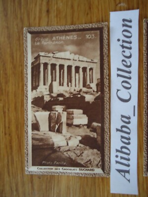 CHROMBILD SCHOKOLADE KAKAO SUCHARD ALBUM SAMMLUNG EUROPA 103 Athen