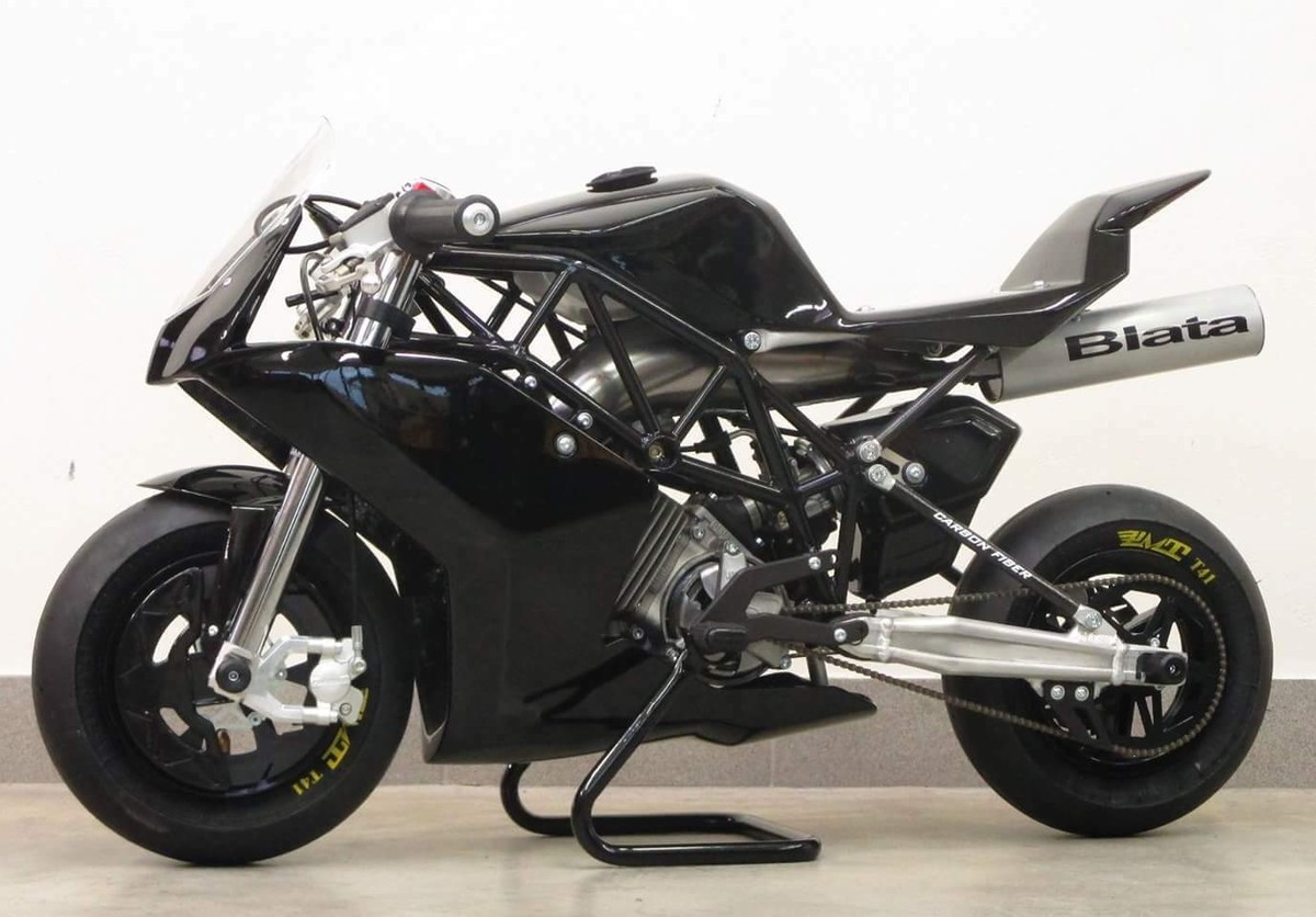 Minimoto Blata Usate AVVIAMENTO IN ALLUMINIO X MINI MOTO 39/46cc A