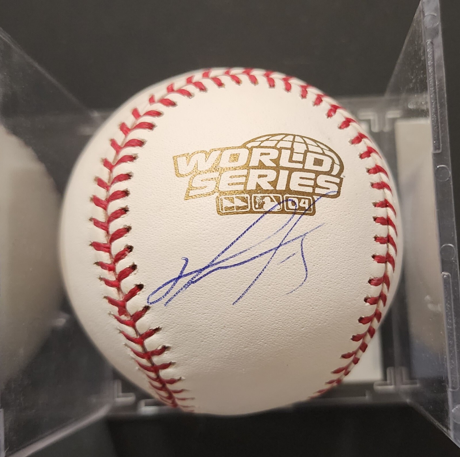 DAVID ORTIZ Autographed Signed Autograph 2004 WS Baseball Boston Red Sox PSA/DNA 