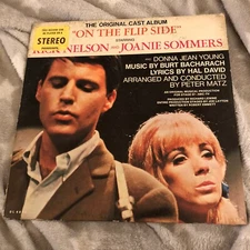 ON THE FLIP SIDE Soundtrack LP Burt Bacharach DECCA  Rick Nelson