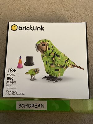 Lego bricklink Kakapo Set 910017 Rare limited Exclusive 6393837 Retired Set 18+