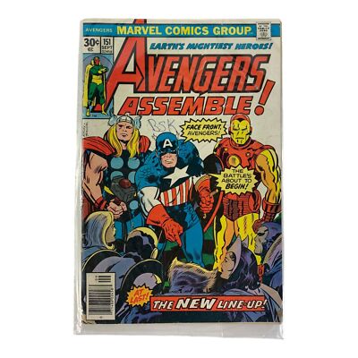 Marvel Comics Group Earth's Mightiest Heroes! Avengers Assemble! 151 Sept Comic