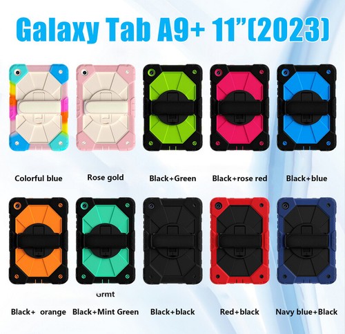 Shockproof Rugged Armor Cover Strap Case For Samsung Galaxy Tab A9+ Tablet 11'' - 第 2/22 張圖片