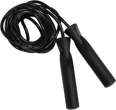 Body-Solid Tools Adjustable Cable Speed Jump Rope for Men & Women for Jumping