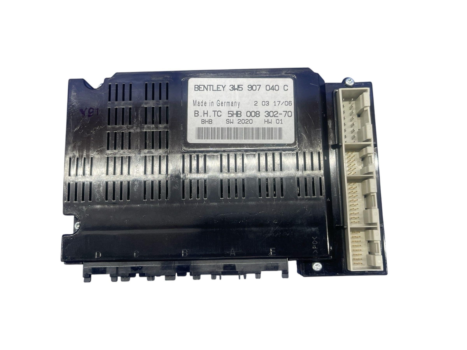2006-2012 BENTLEY CONTINENTAL FLYING SPUR AC HEAT HVAC CLIMATE TEMP MODULE UNIT