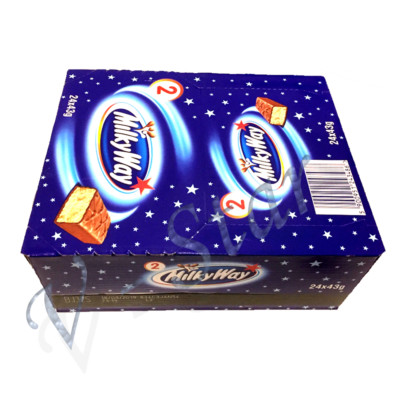 Milky Way Chocolate 28 x 43g Chocolate Bars Full Box Easter Treats