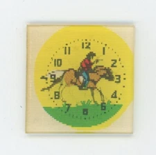 Roy Rogers and Trigger 1960's Small VARI-VUE Lenticular Flicker 1 1/4" x 1 1/8"
