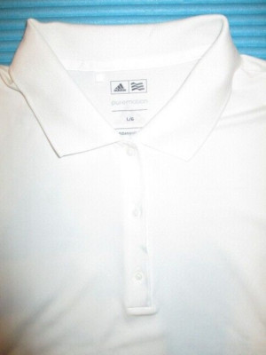 cooles NIKE Golf Polo Shirt Gr. L Damen schneeweiß
