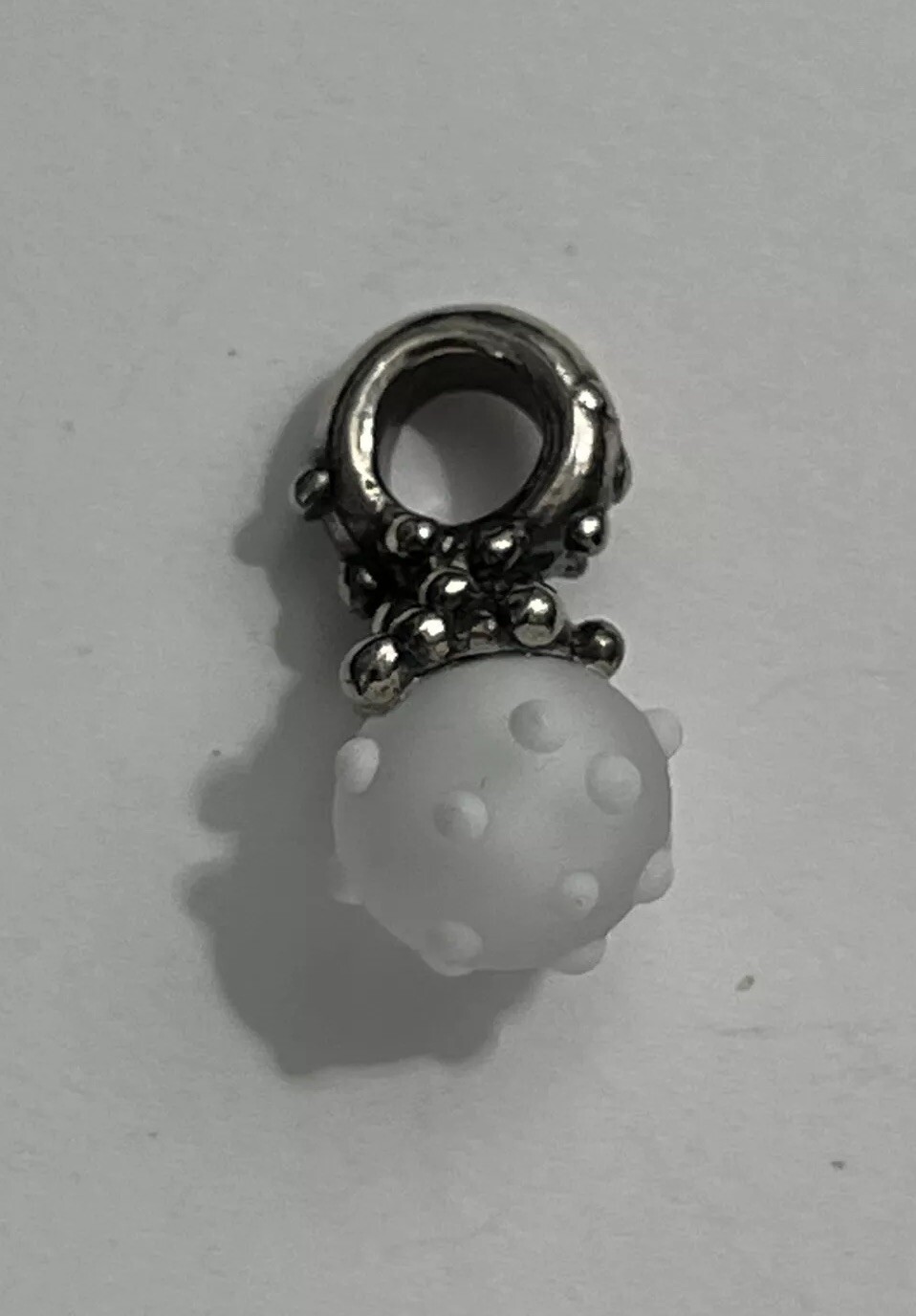 AUTHENTIC TROLLBEADS Winter  White Knobs Buds Dan… - image 3