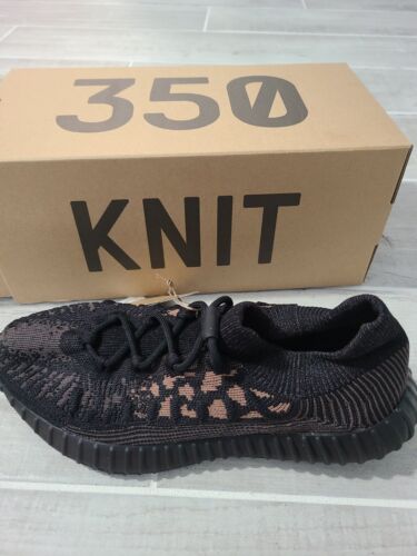 Yeezy Boost 350 V2 CMPCT Shoes Slate Carbon Men's 10 Adidas Black HQ6319 - Picture 1 of 6