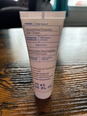 KORRES Nourishing Probiotic Gel Cream 0.68 oz Time Release Hydration NEW SEALED