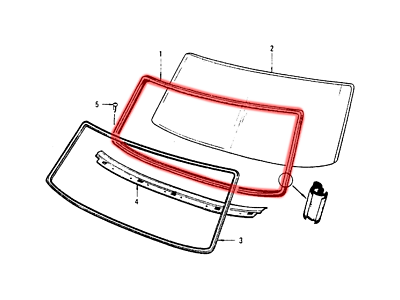 72-79 for Datsun 620 Truck Pickup windshield door vent