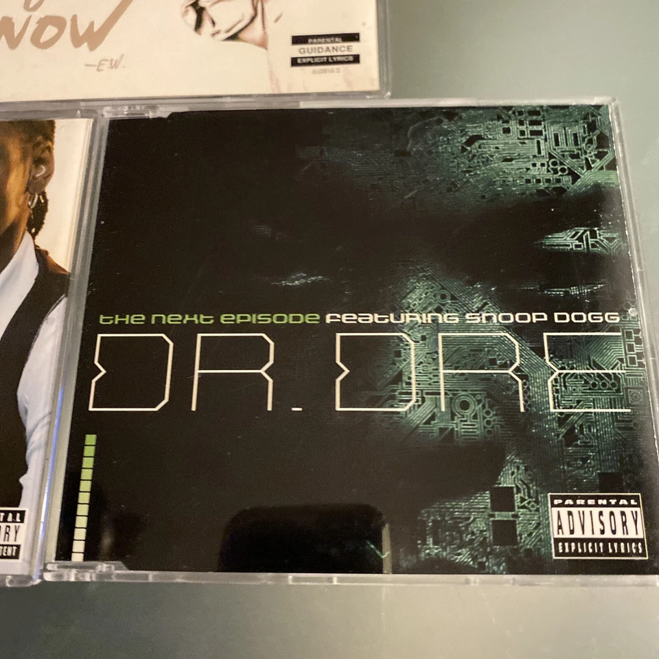 Eazy-E Dr. Dre Snoop Dogg IMPORT CD LOT - Just Tah Let U Know Next Episode Signs - Image 4 of 4