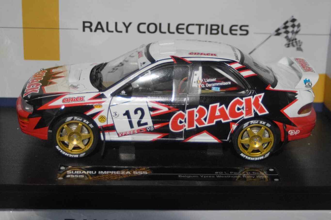 SunStar Subaru Impreza Rallye Ypres Belgium 1998 REF 5515