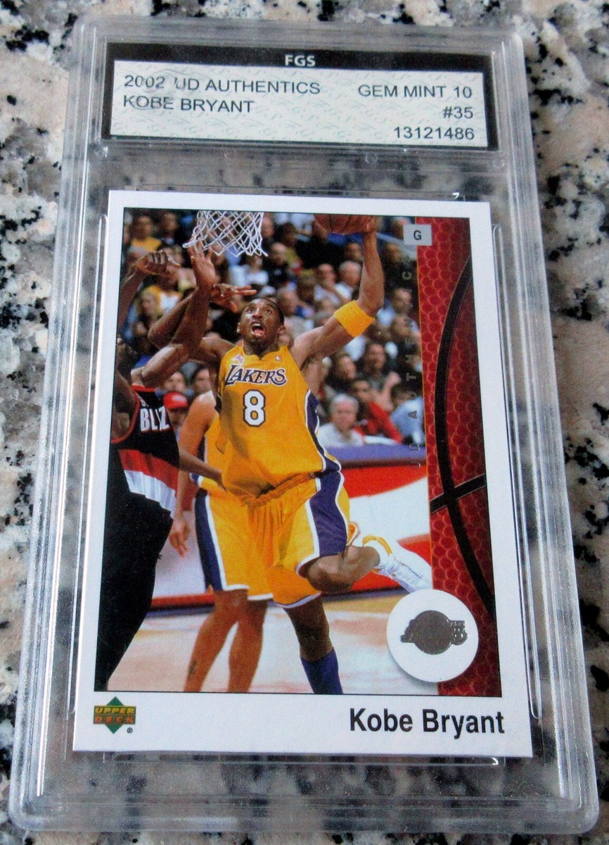 KOBE BRYANT 2002 Upper Deck 1989 Style Card GEM MINT 10 RARE