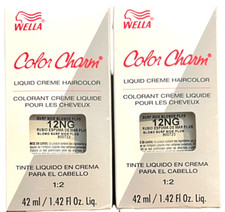 WELLA Color Charm Surf Side Blonde Plus 12NG 1.42 fl oz - Haircolor - LOT of 2