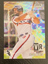 🔥JOSE ABREU Wave Refractor 2021 Stadium Club Chrome Virtual Reality🔥