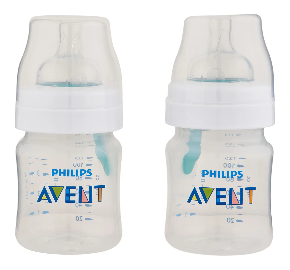 Philips Avent Anti-Colic Baby Bottle Flow 2 Nipple 2 Ct