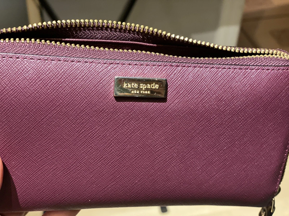 Kate spade magenta wallet sales