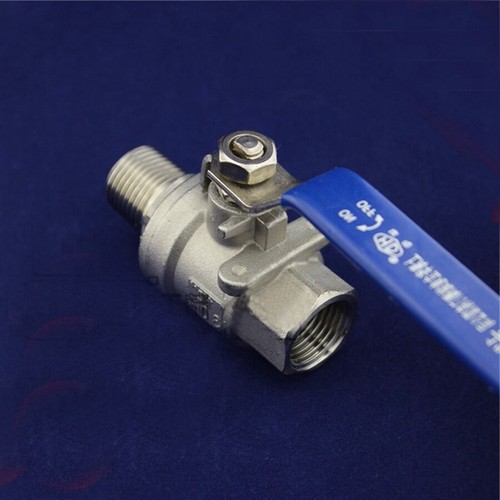 1/4" 1/2" 3/4" BSPT Female-Male 304 Stainless 2-Piece Type Ball Valve Full Port - Picture 36 of 39