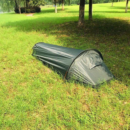 Single Person Backpacking Bivvy Tent Waterproof Sleeping Bag Cover Bivvy Sack - Picture 6 of 11
