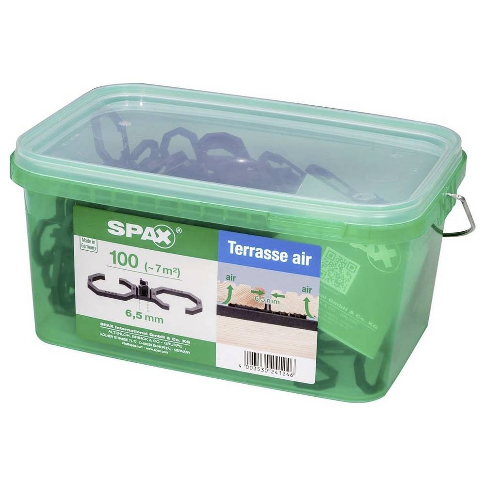 Entretoise SPAX 90 mm cale de vitrage et de menuiserie plastique