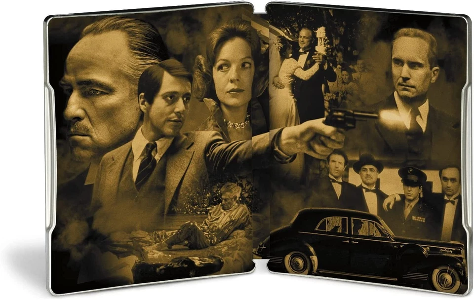 THE GODFATHER 50TH ANNIVERSARY 4K UHD BLU-RAY STEELBOOK *NEW & SEALED* - Image 4 of 4