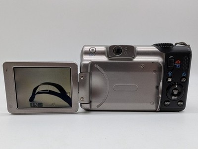 Canon PowerShot A650 IS 12.1MP Digital Camera - Silver & Black for