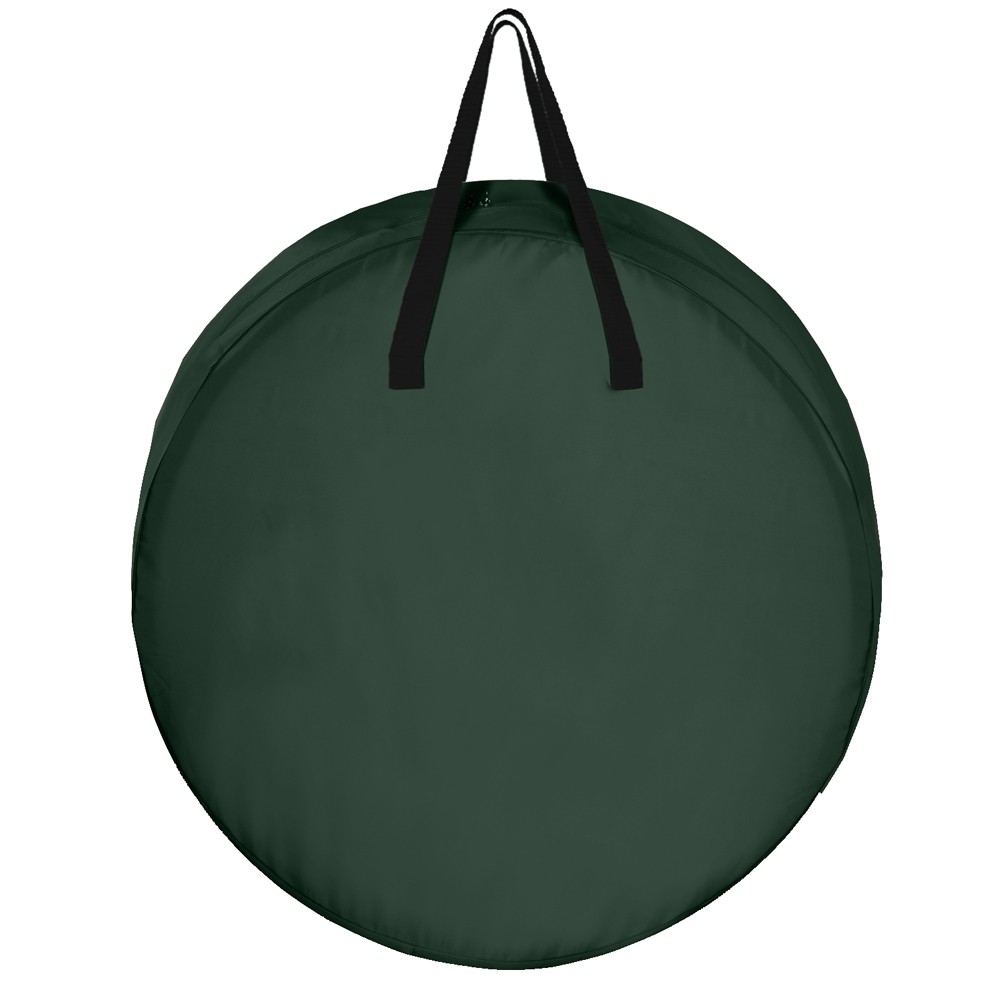 Wreath Storage Bag 36x8in 420D Oxford Cloth Xmas Wreath Storage Container For Ho