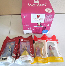 Tonies Toniebox Pink Starter Set Disney w/ 4 Princess Kids Audio Player - New