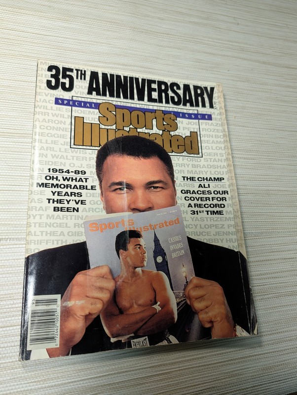 November 15 1985 35th Anniversary Sports Illustrated ~ Muhammad Ali ~ No Label