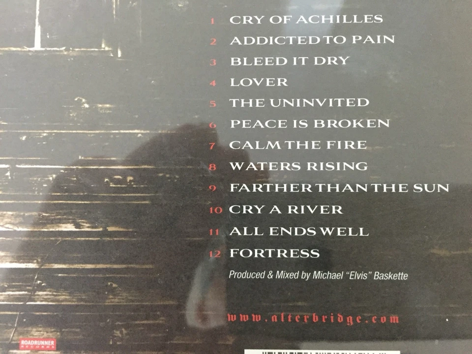 ALTER BRIDGE - Fortress CD 2013 Roadrunner AS NEW! - Image 2 of 2