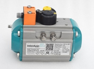 INTERAPP IA MODEL IA100S12.F05-F0714 ONE WAY BALL VALVE MAX PRESSURE 8 BAR