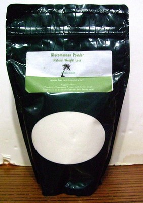 HERBEL ISLAND GLUCOMANNAN POWDER 1 LB