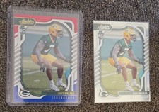 2022 Prizm #190 Quay Walker RED WHITE BLUE Rookie Card & Base Rookie Card #190. rookie card picture
