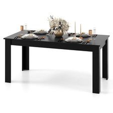 COSTWAY 160 CM Extension Dining Table 8 people